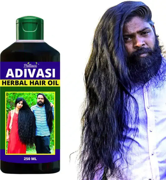 Adivasi Herbal Hair Oil -Buy 1 Get 1 Free🎁