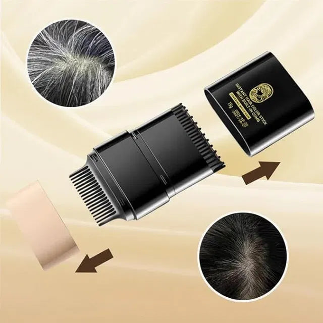 Instant Hair colour Stick with Built-in Comb