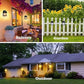 Solar Motion Sensor Wall Light – Waterproof Outdoor LED Lamp (Pack of 1)