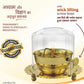 Brass Akhand Jyot Diya With Adjustable Bati Knob