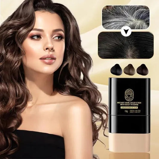 Instant Hair colour Stick with Built-in Comb