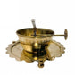 Brass Akhand Jyot Diya With Adjustable Bati Knob